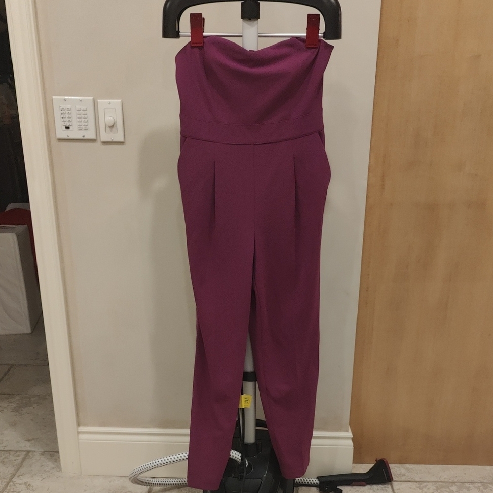 Sophisticated Purple Jumpsuit